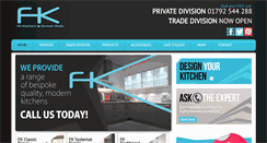 Desktop Screenshot of fit-kitchens.co.uk